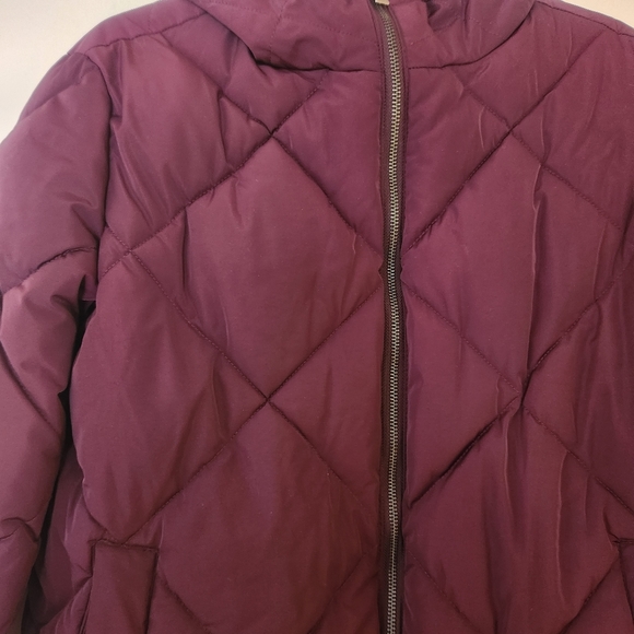 ASOS Puffer Jacket, Size 6, Purple - Picture 4 of 7